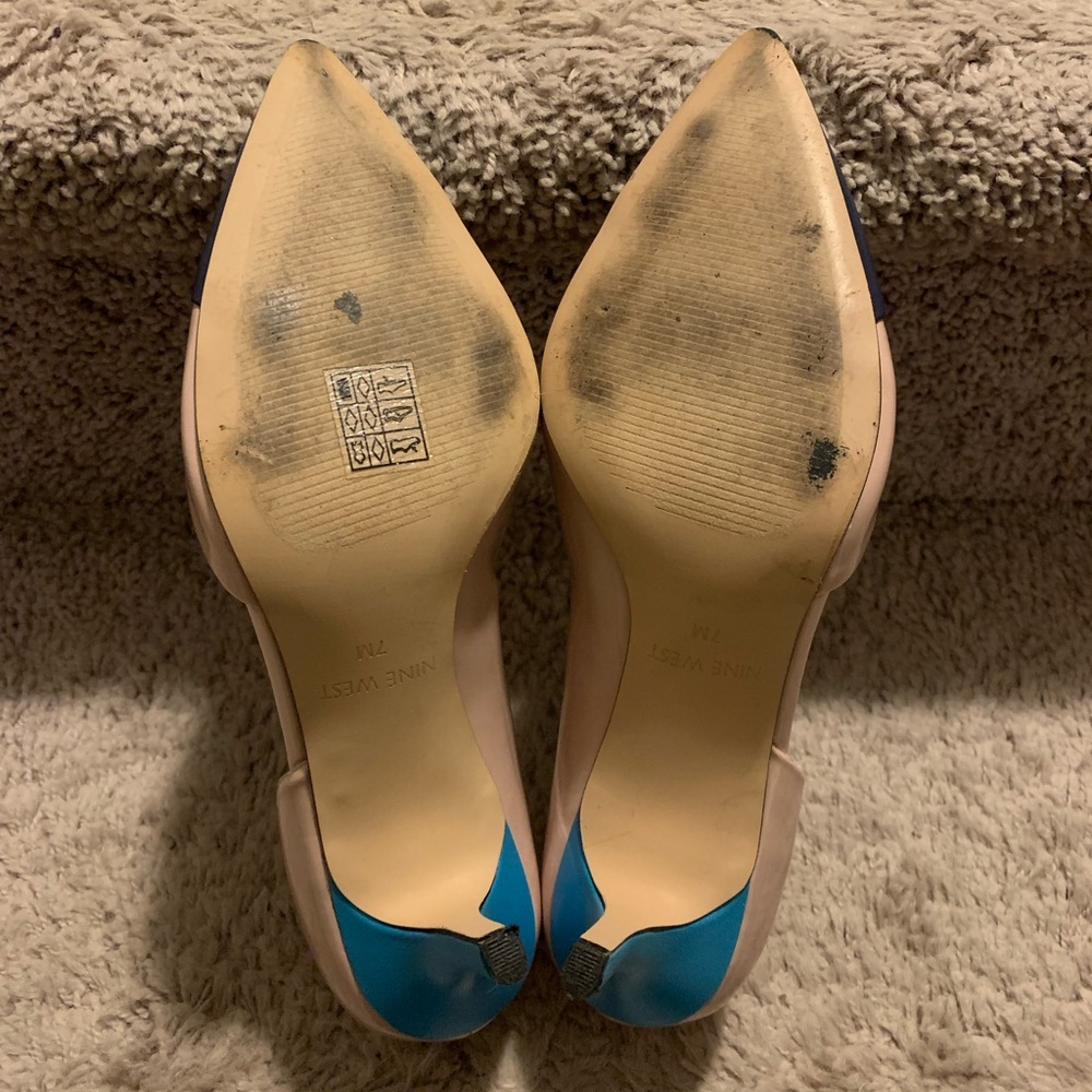 Nine West - Three Tone Heels - Picture 7 of 8